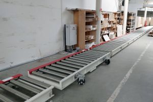 Linia transporterów niskich napędzanych <br>Kępno