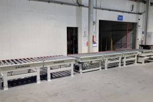 Linia transporterów<br>do transportu palet <br>Piotrków Trybunalski